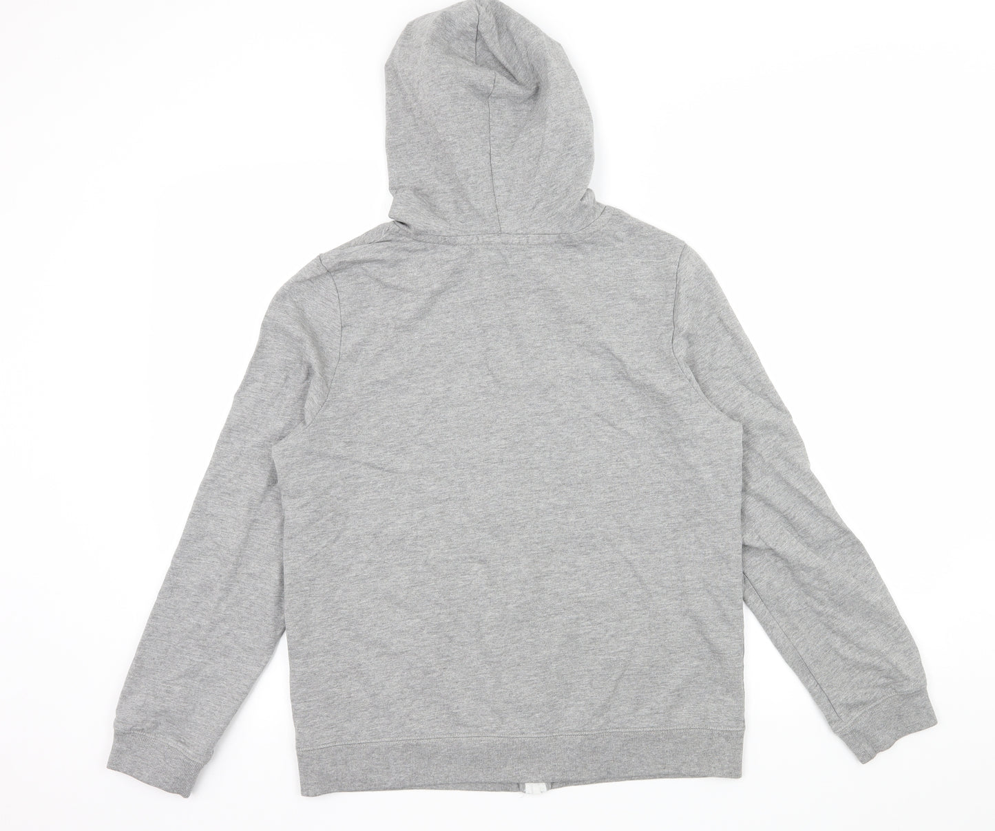 George Womens Grey  Jersey Full Zip Hoodie Size 14
