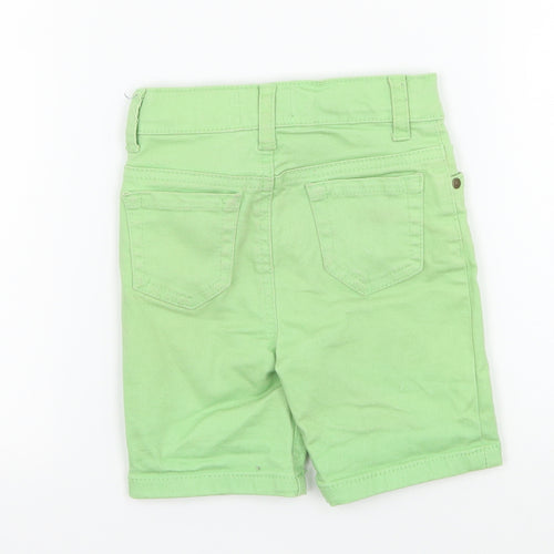 Denim & Co. Boys Green  Denim Cargo Jeans Size 12-18 Months