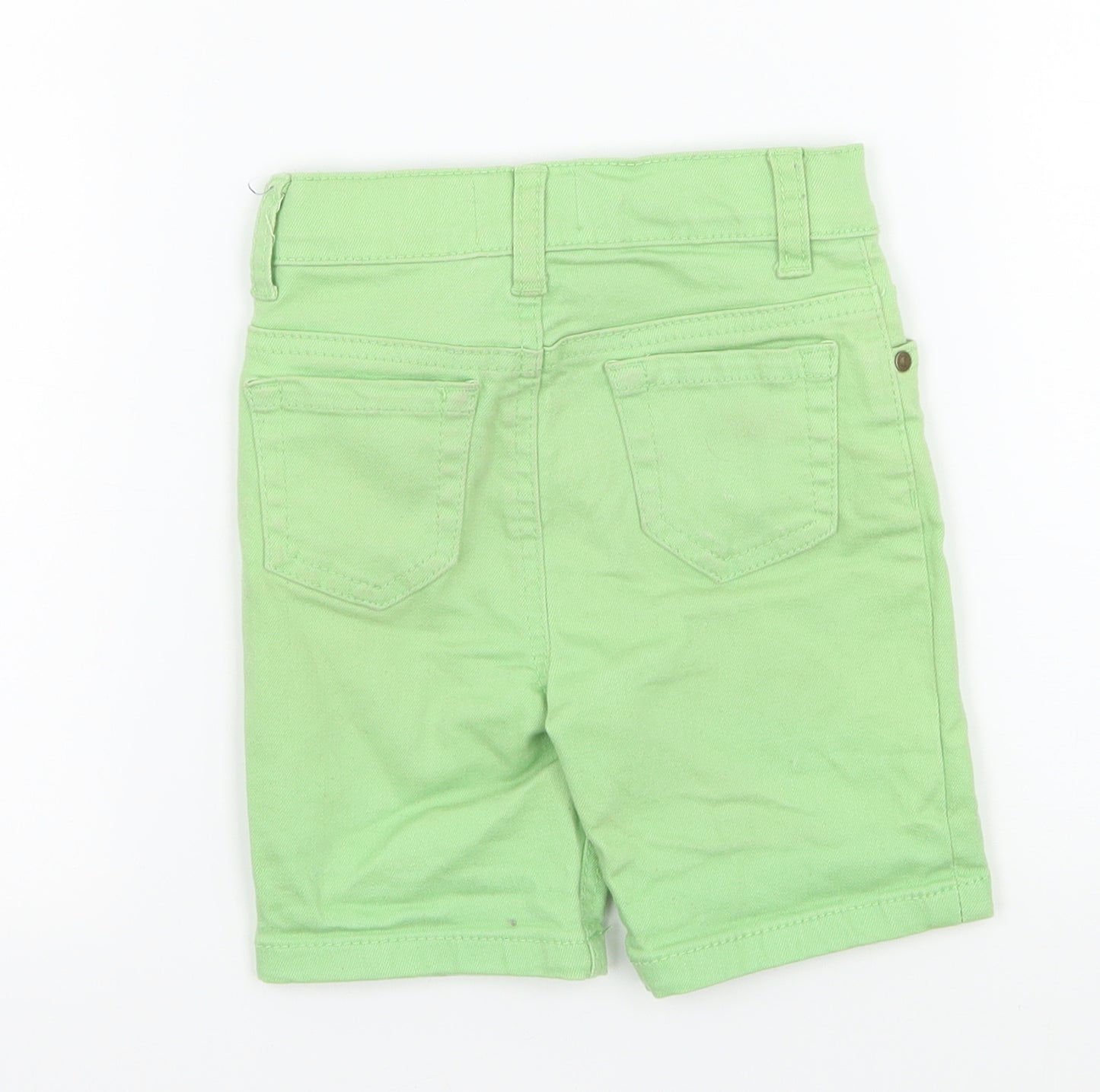 Denim & Co. Boys Green  Denim Cargo Jeans Size 12-18 Months