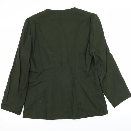 Gina Womens Green   Jacket  Size 12
