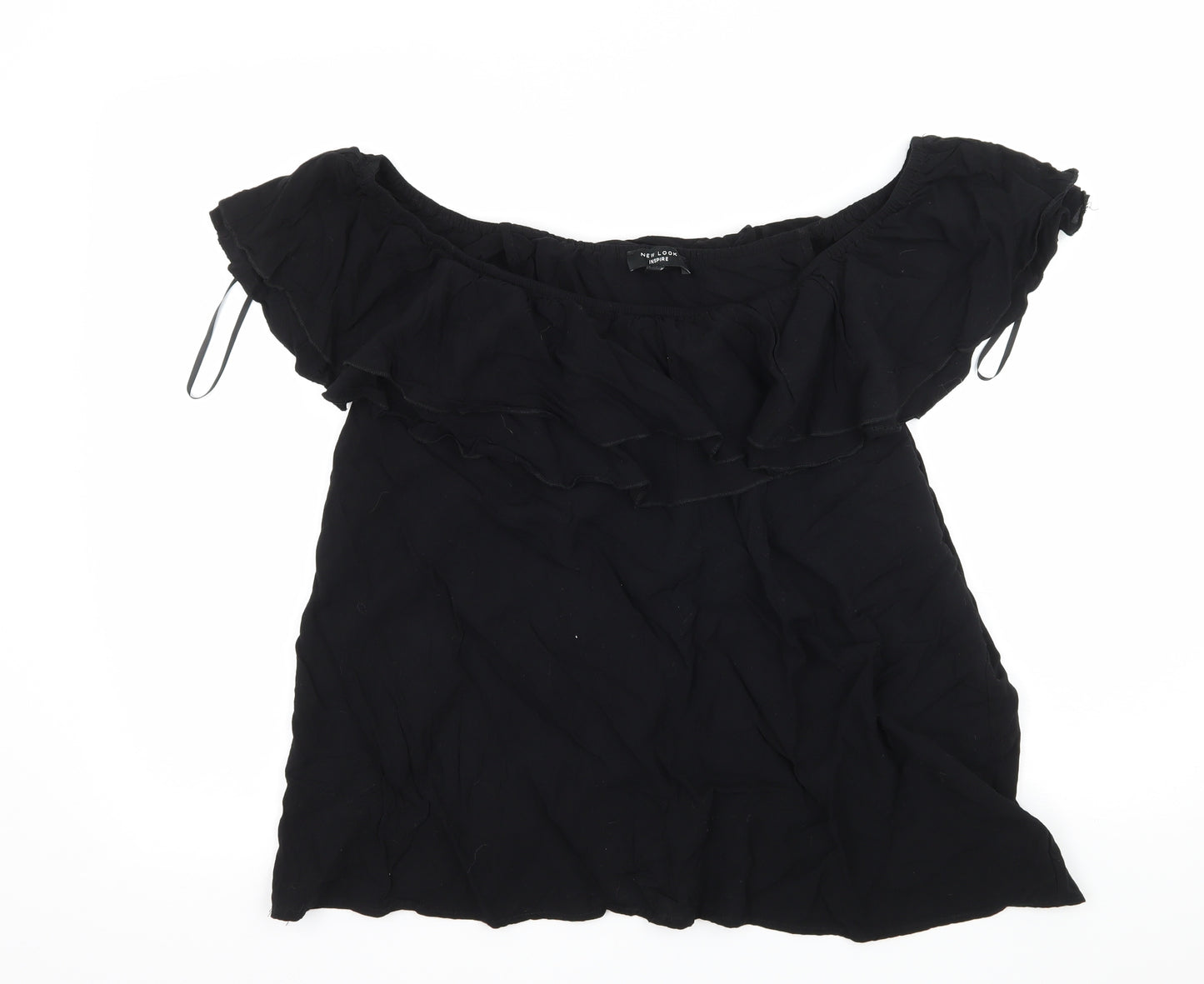 New Look Womens Black   Basic Blouse Size 22