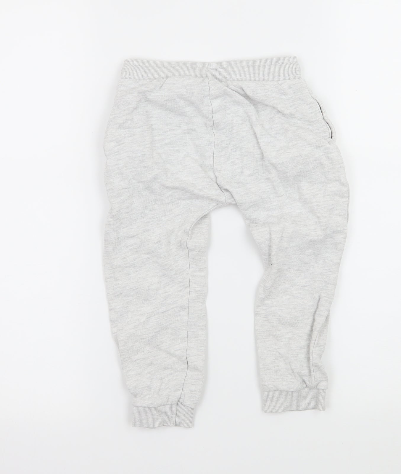 Matalan Boys Grey  Jersey Jogger Trousers Size 3-4 Years