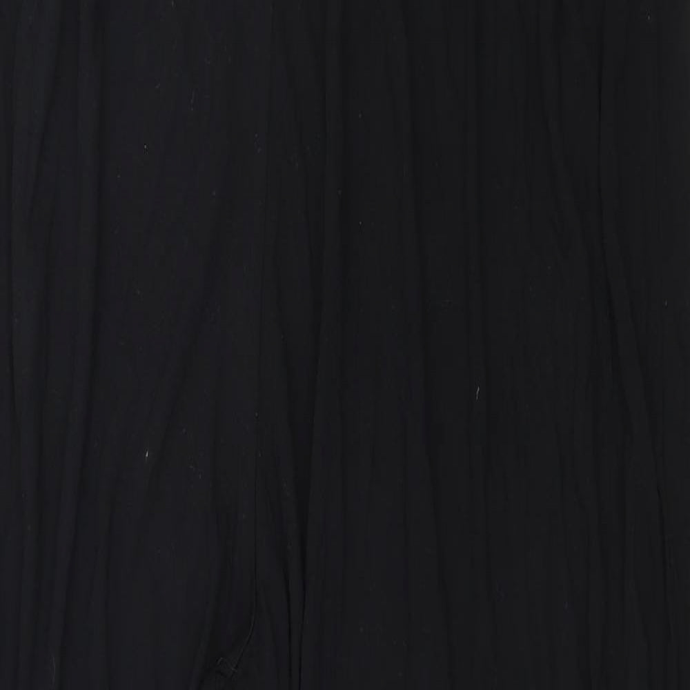H&M Womens Black  Jersey Harem Trousers Size M L25 in