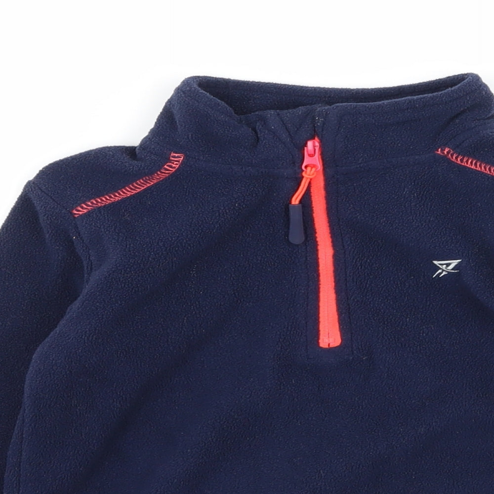 Primark Boys Blue  Fleece Pullover Sweatshirt Size 3-4 Years