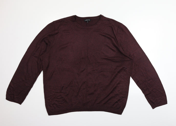 Red Herring Womens Purple Pullover Jumper Size XL