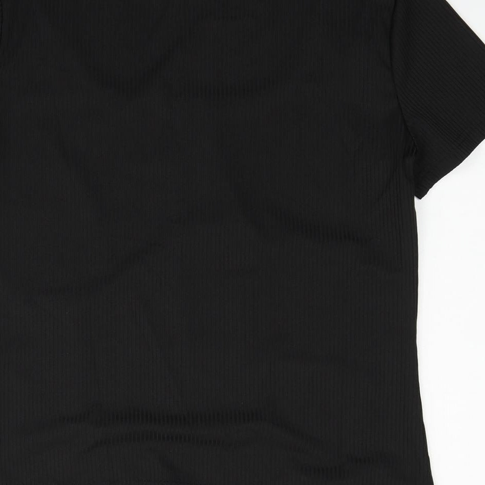SheIn Womens Black   Basic T-Shirt Size XL