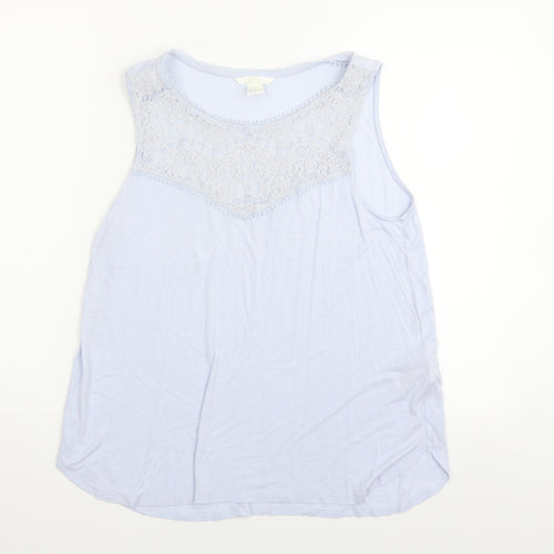 H&M Womens Blue   Basic Tank Size M