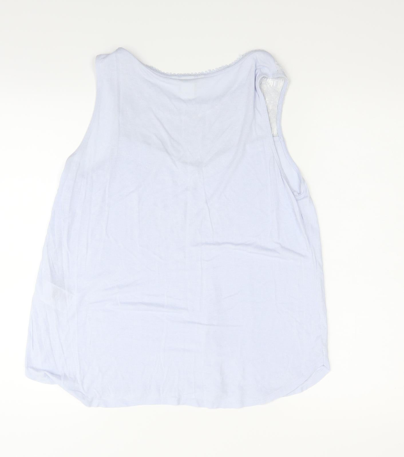 H&M Womens Blue   Basic Tank Size M