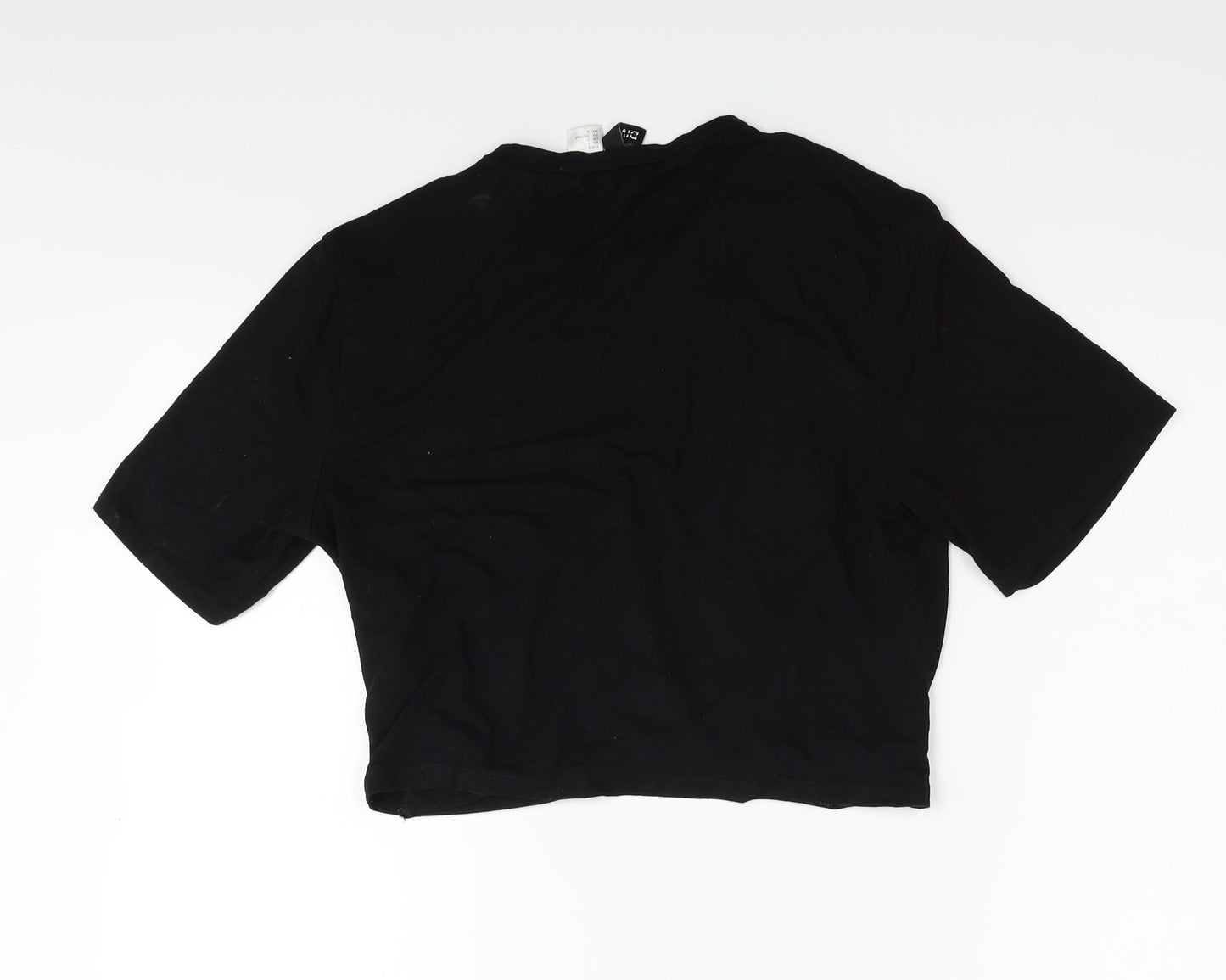 Divided Womens Black   Basic T-Shirt Size L