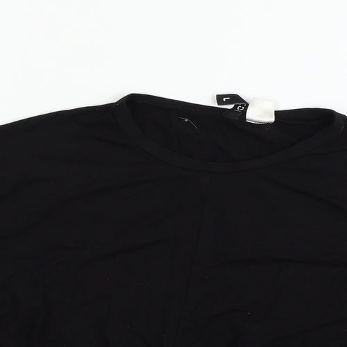 Divided Womens Black   Basic T-Shirt Size L