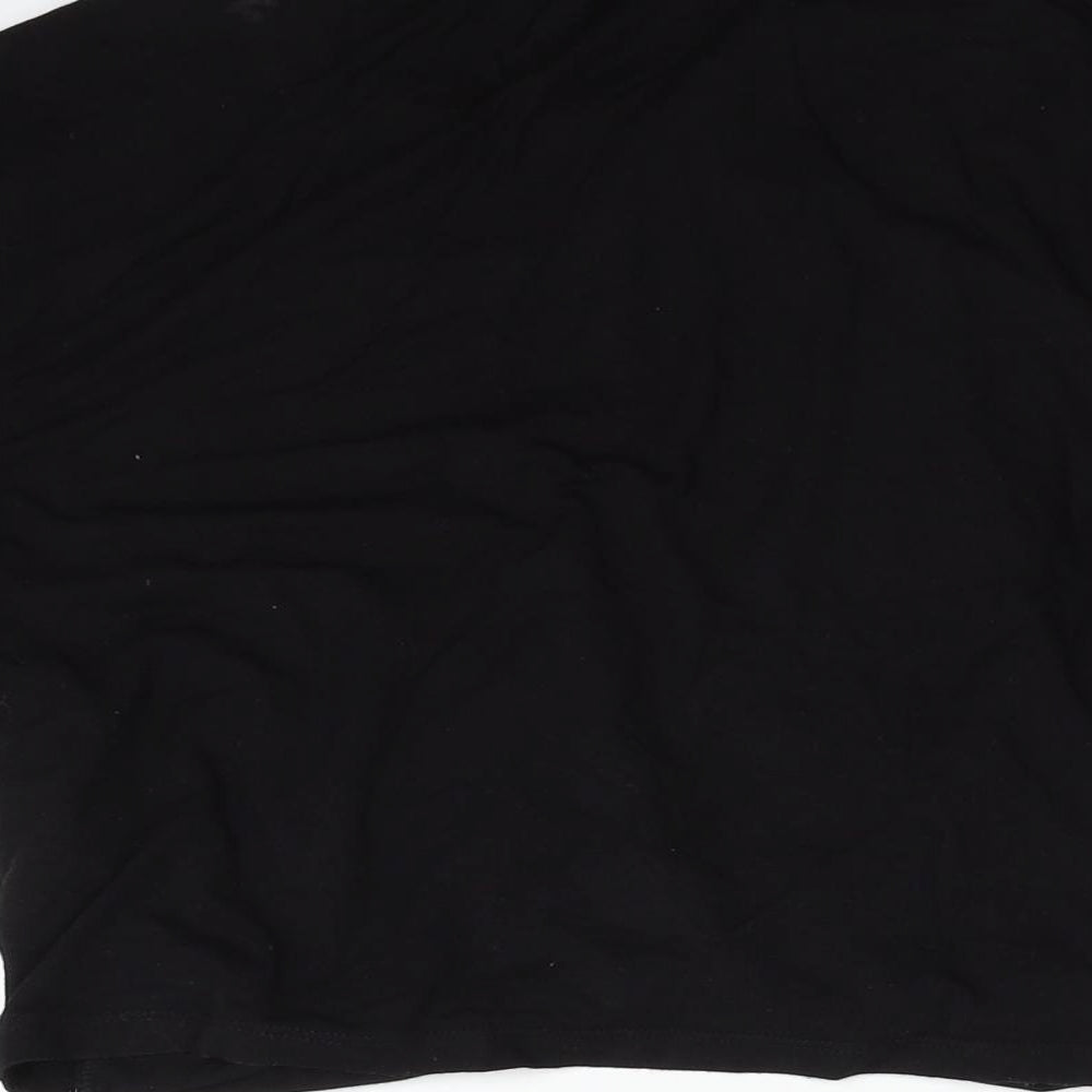 Divided Womens Black   Basic T-Shirt Size L