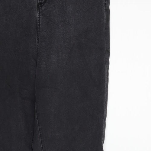 RE Womens Grey   Straight Jeans Size 10 L29 in