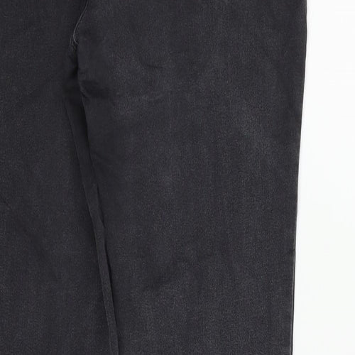 RE Womens Grey   Straight Jeans Size 10 L29 in