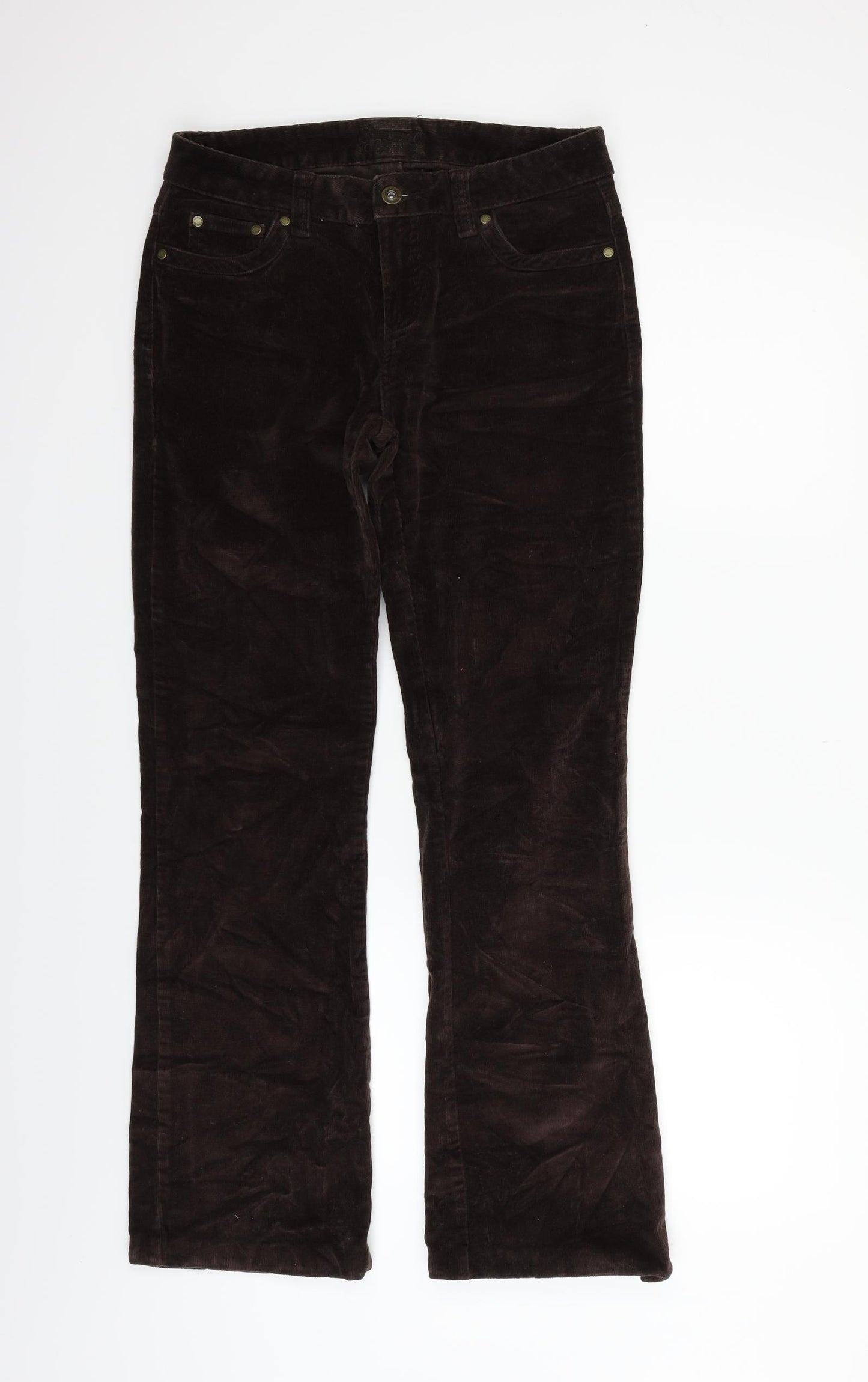 Cherokee Womens Brown   Straight Jeans Size 10 L28 in