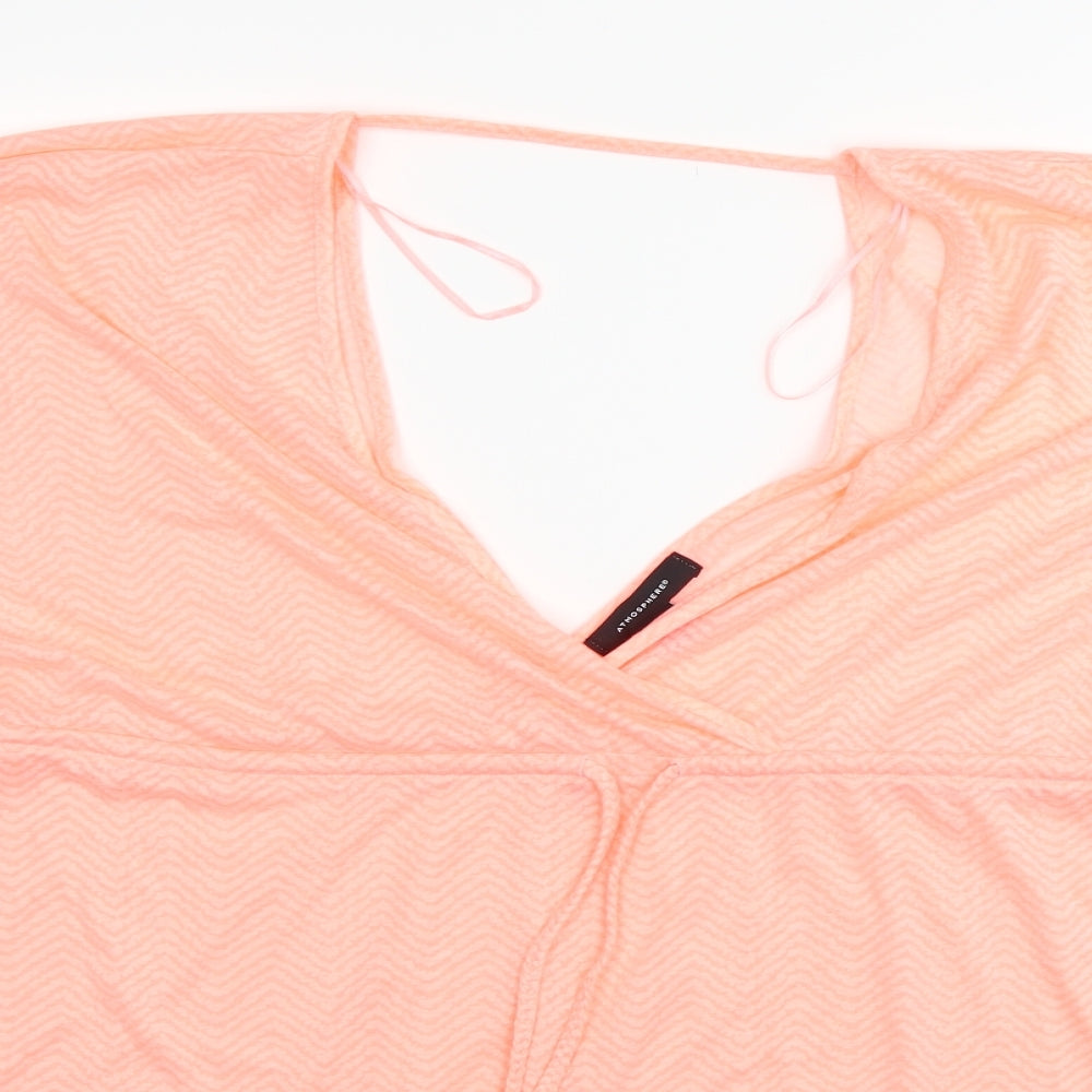 Atmosphere Womens Orange   Basic T-Shirt Size L