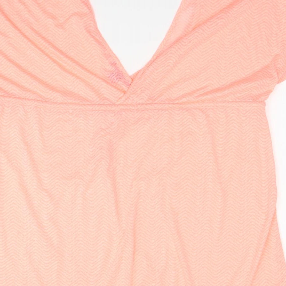 Atmosphere Womens Orange   Basic T-Shirt Size L