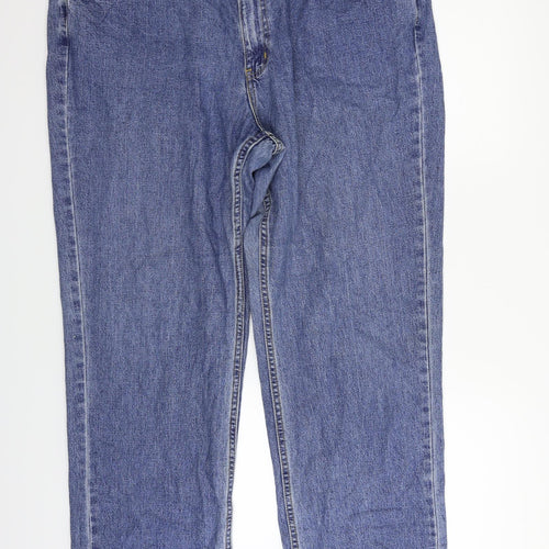 Faded Glory Womens Blue   Straight Jeans Size 40 in L30 in