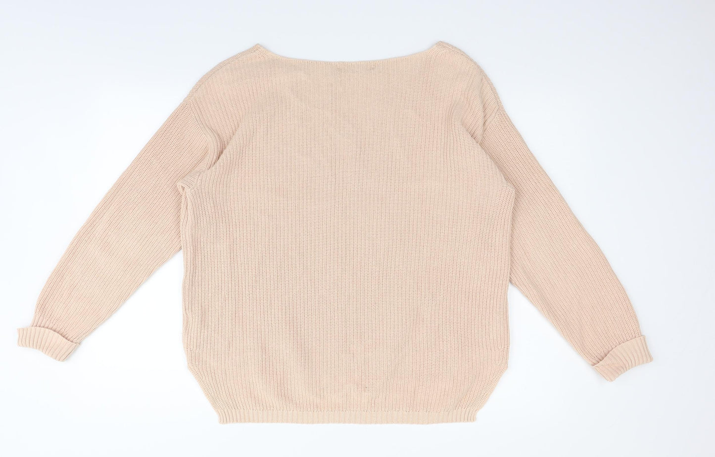 Avenue Womens Beige   Pullover Jumper Size 16