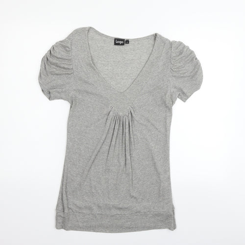 Logo Womens Grey   Fit & Flare  Size 14