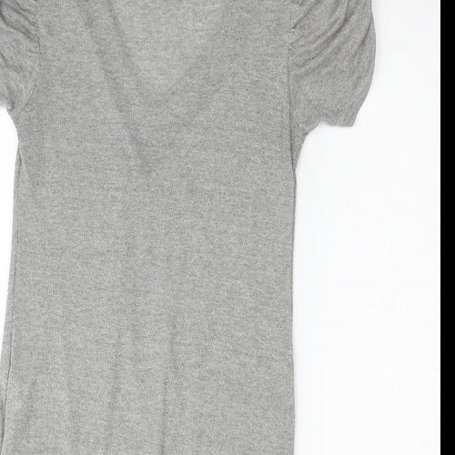 Logo Womens Grey   Fit & Flare  Size 14