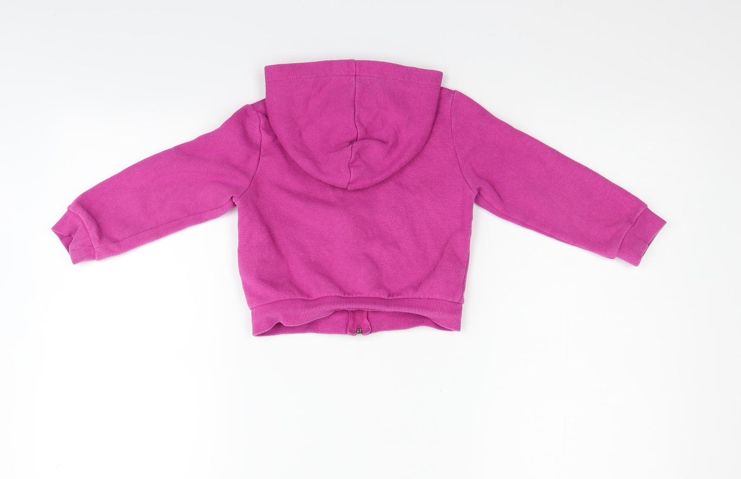 H&M Girls Pink   Full Zip Jumper Size 3-4 Years