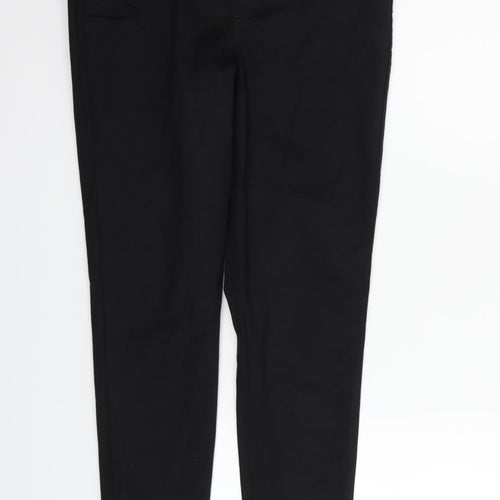 F&F Womens Black   Trousers  Size 12 L29 in