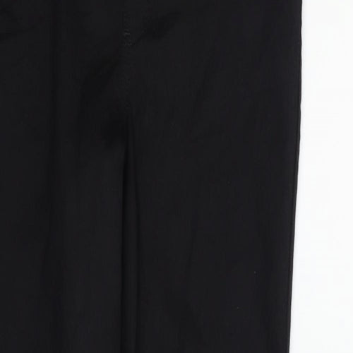 F&F Womens Black   Trousers  Size 12 L29 in