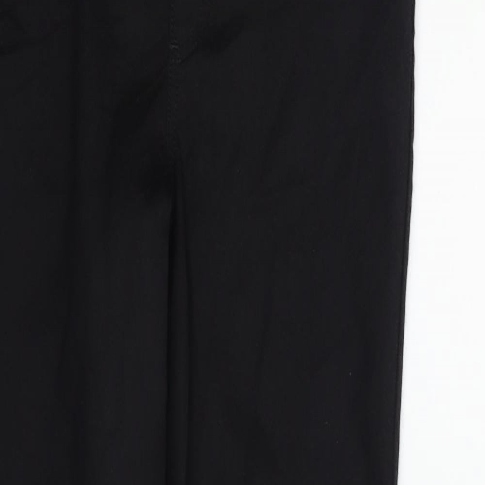F&F Womens Black   Trousers  Size 12 L29 in