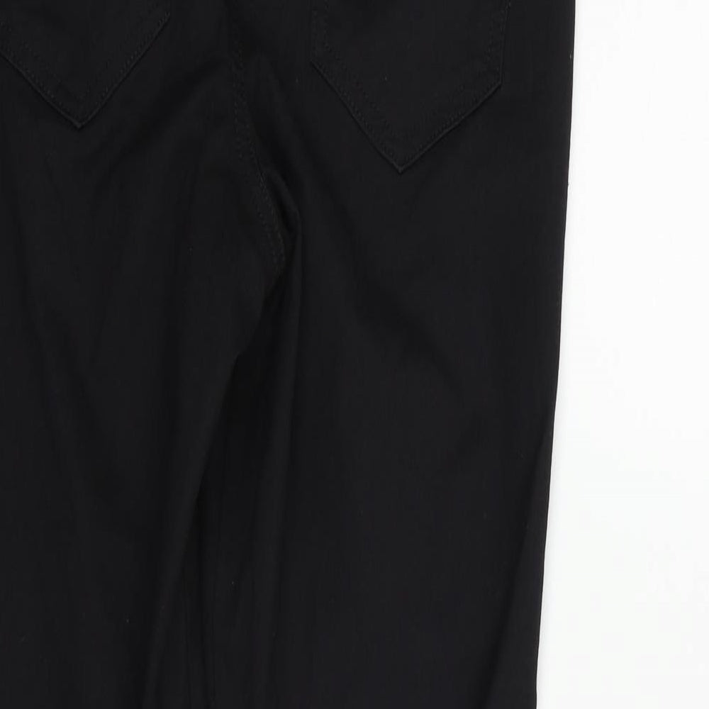 F&F Womens Black   Trousers  Size 12 L29 in