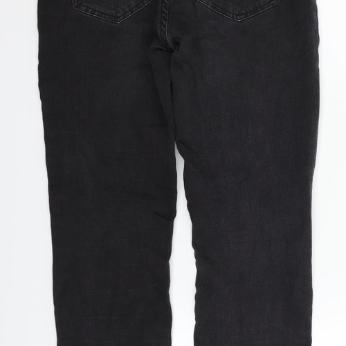H&M Womens Grey   Trousers  Size 10 L27 in