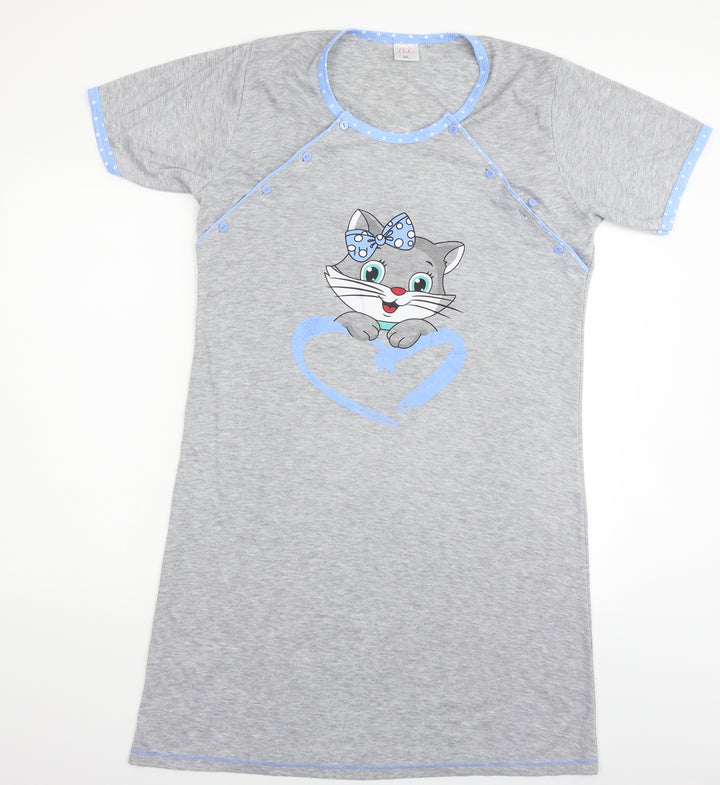 tcl Womens Grey   T-Shirt Dress  Size XL  - CAT