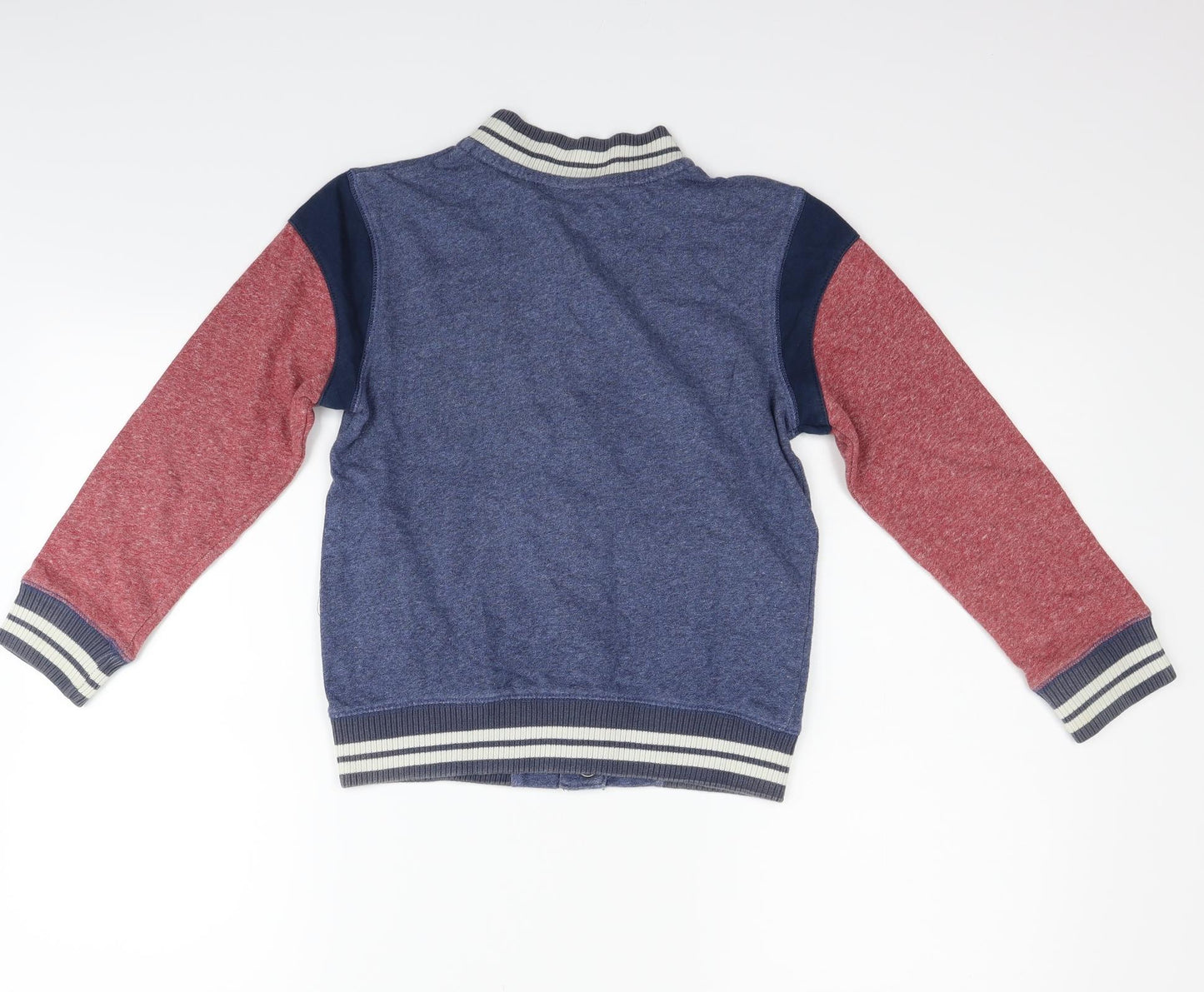 George Boys Blue   Cardigan Jumper Size 8-9 Years  - letter e