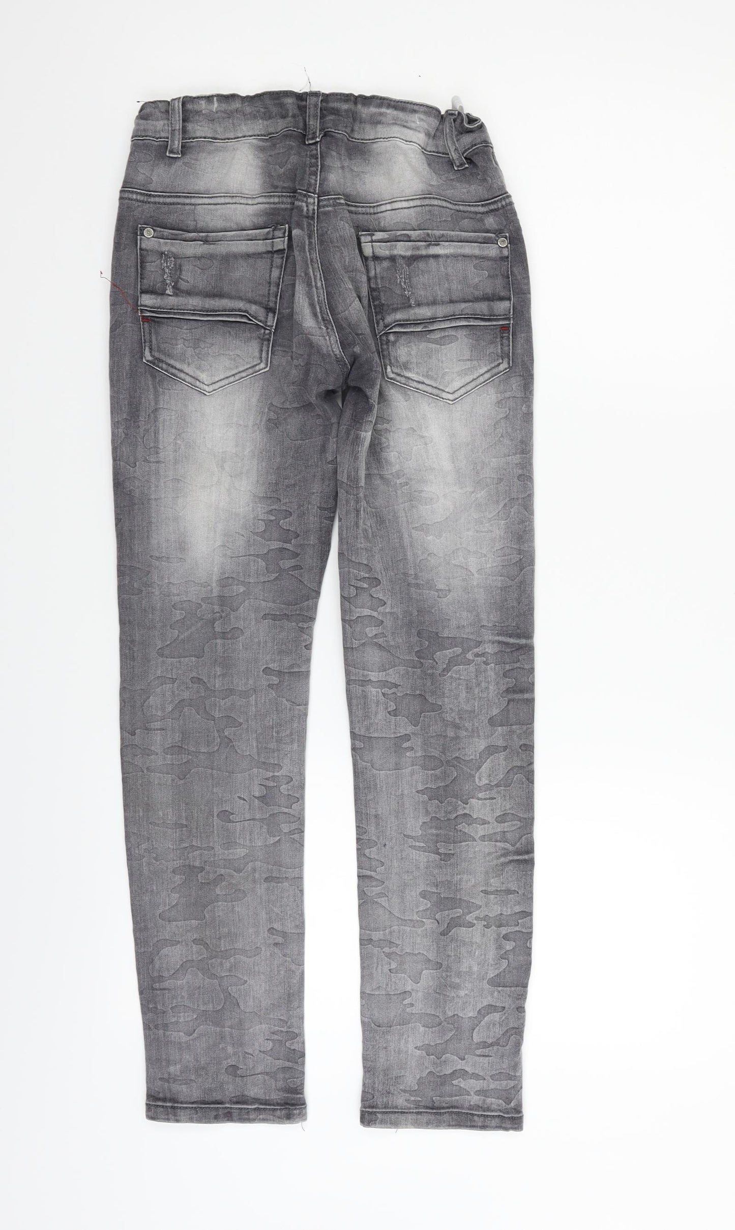 dola elvin Girls Grey   Straight Jeans Size 13-14 Years