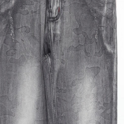 dola elvin Girls Grey   Straight Jeans Size 13-14 Years