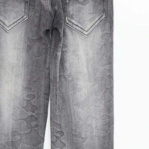dola elvin Girls Grey   Straight Jeans Size 13-14 Years