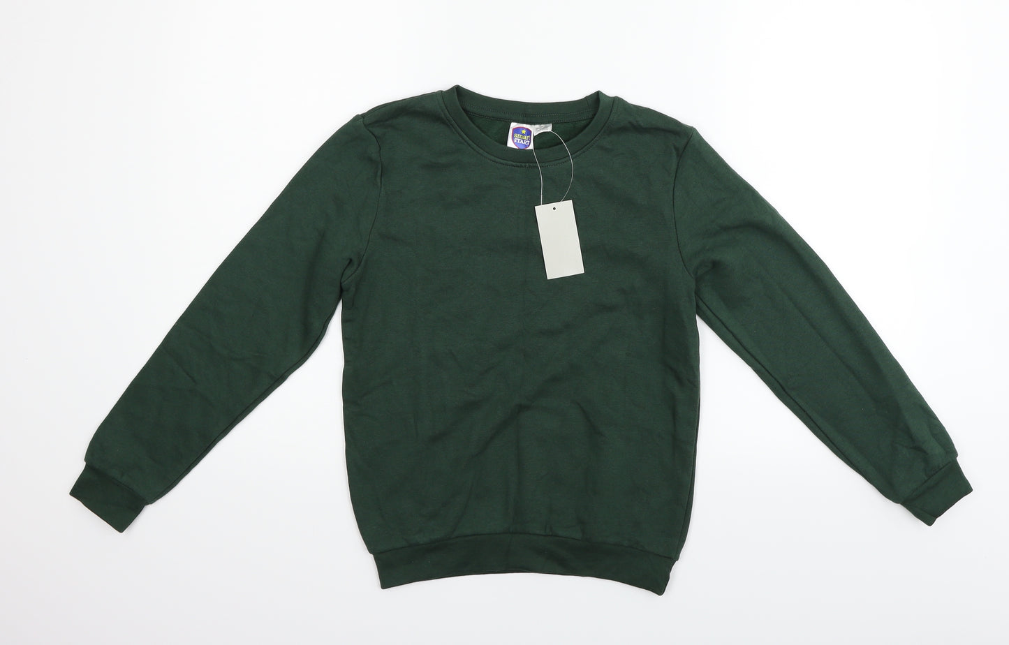 smart start Boys Green   Pullover Jumper Size 8-9 Years