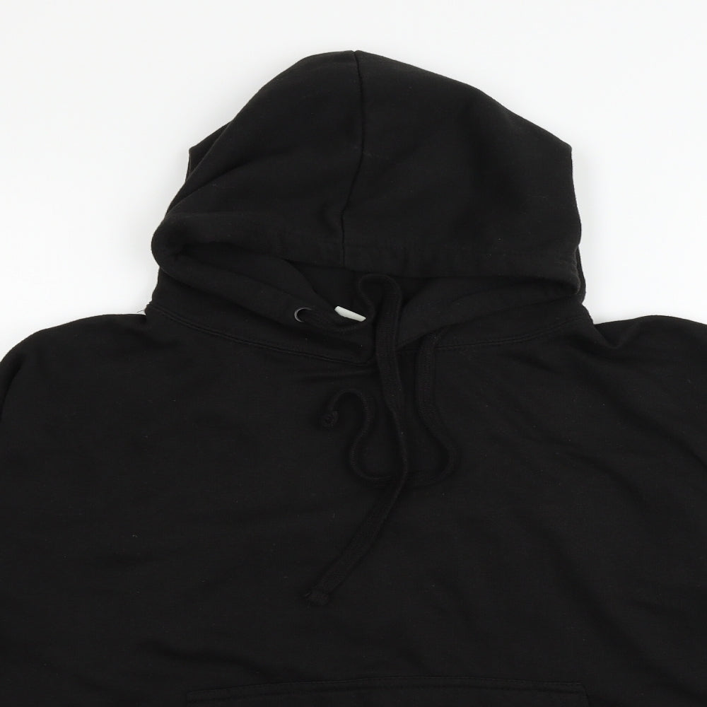 Club Classic Mens Black   Pullover Hoodie Size M