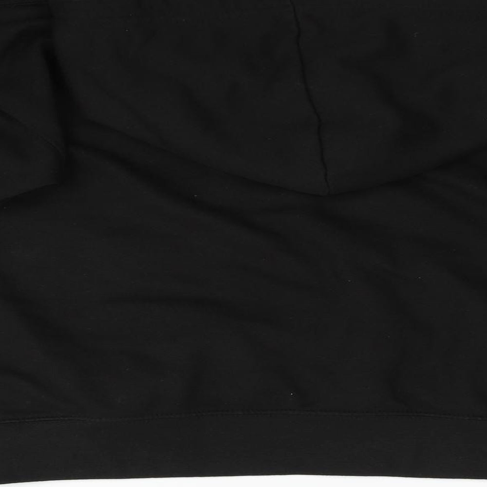 Club Classic Mens Black   Pullover Hoodie Size M