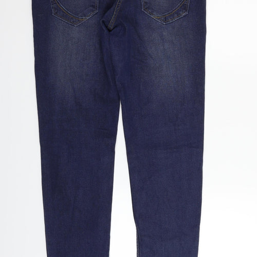 blue motion Womens Blue   Straight Jeans Size 32 in L31 in