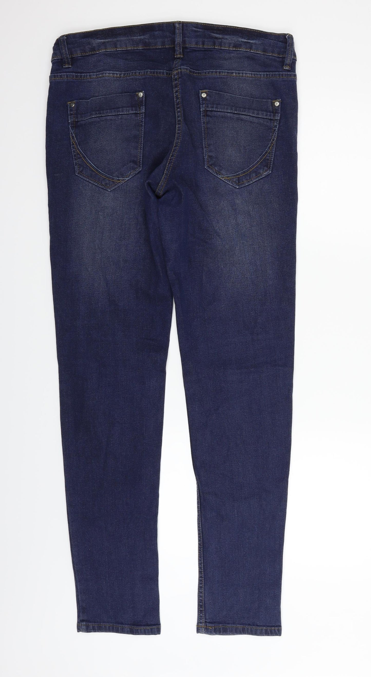 blue motion Womens Blue   Straight Jeans Size 32 in L31 in