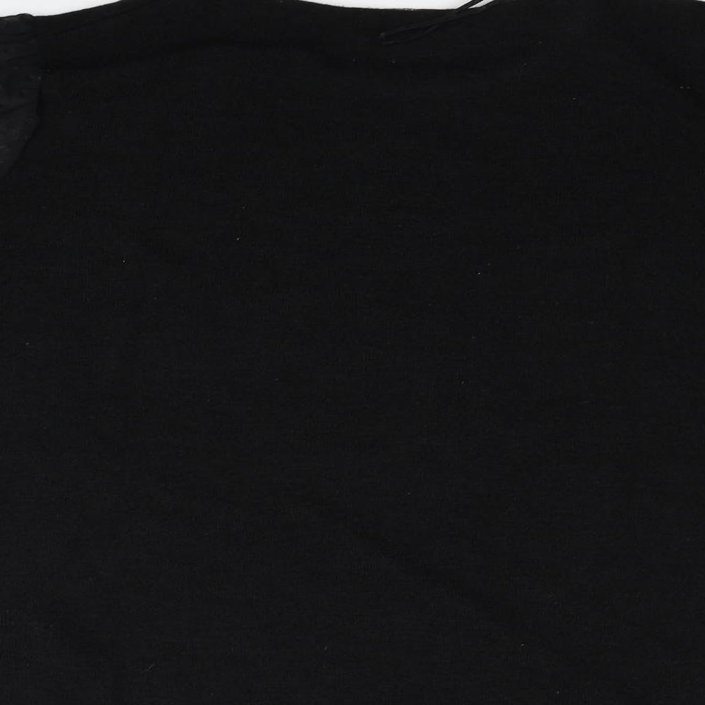Quiz Womens Black   Pullover Jumper Size 16