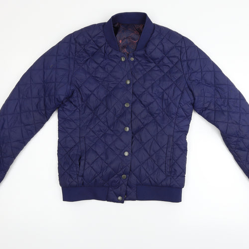ESMARA Womens Blue   Jacket Coat Size 8  - washable mark on arm