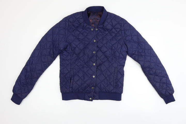 ESMARA Womens Blue Jacket Coat Size 8 - washable mark on arm