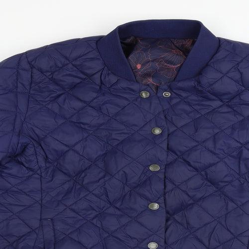 ESMARA Womens Blue   Jacket Coat Size 8  - washable mark on arm