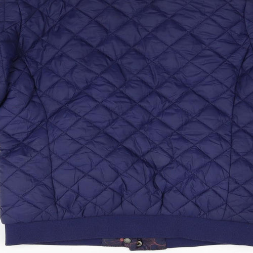 ESMARA Womens Blue   Jacket Coat Size 8  - washable mark on arm