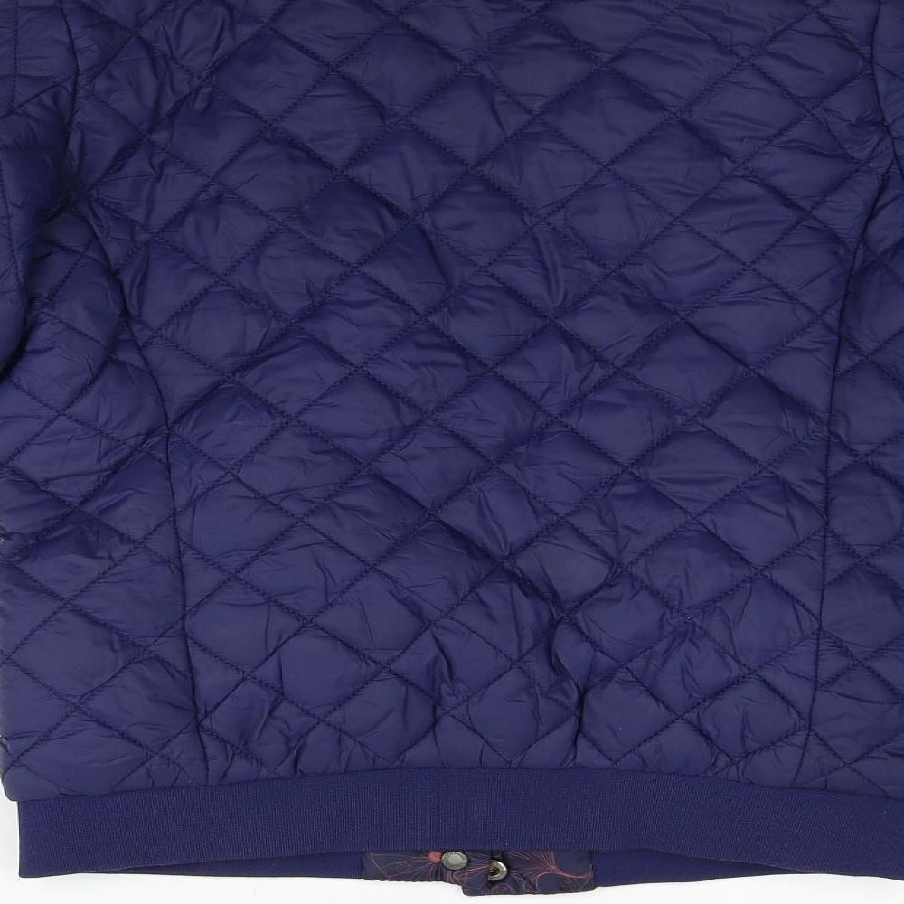 ESMARA Womens Blue   Jacket Coat Size 8  - washable mark on arm