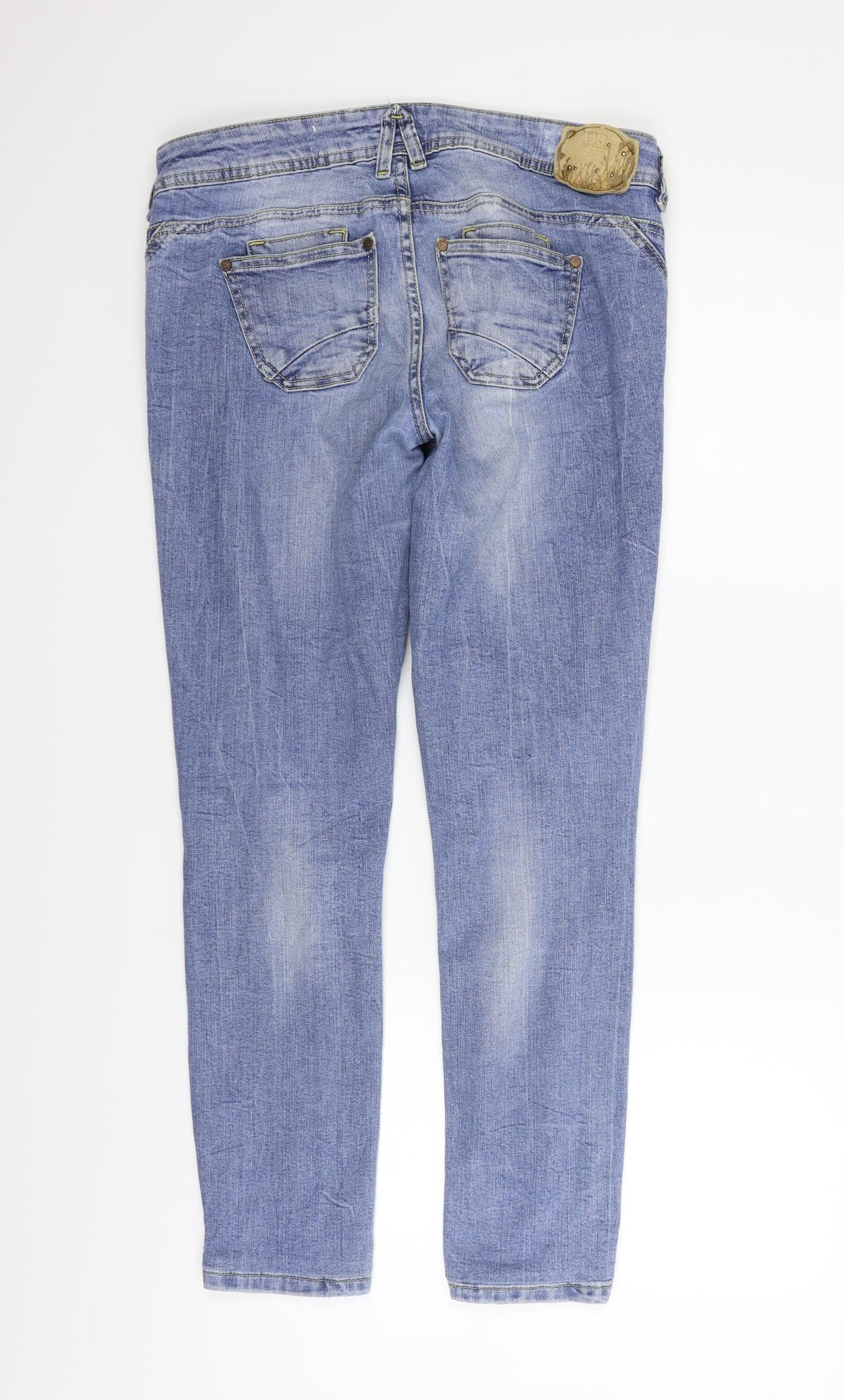Berksha Womens Blue   Straight Jeans Size 10 L27 in