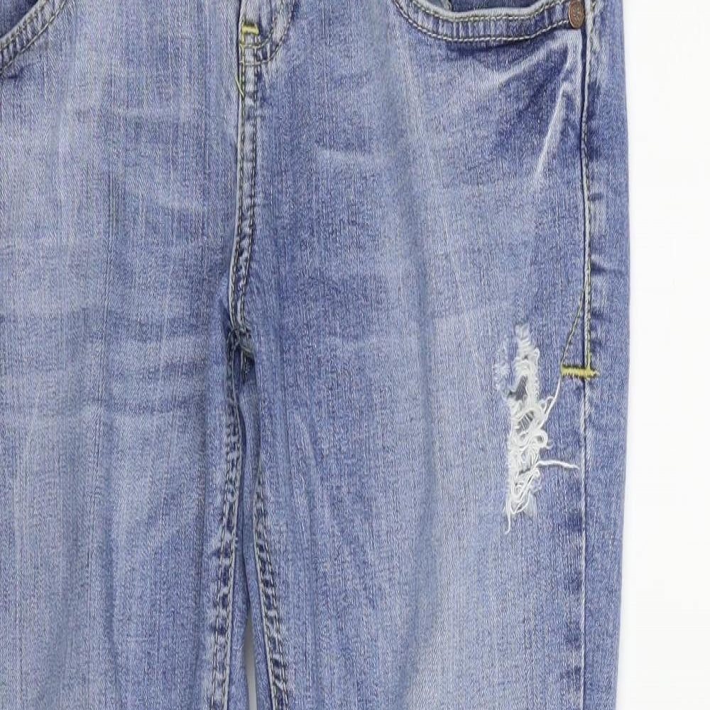 Berksha Womens Blue   Straight Jeans Size 10 L27 in