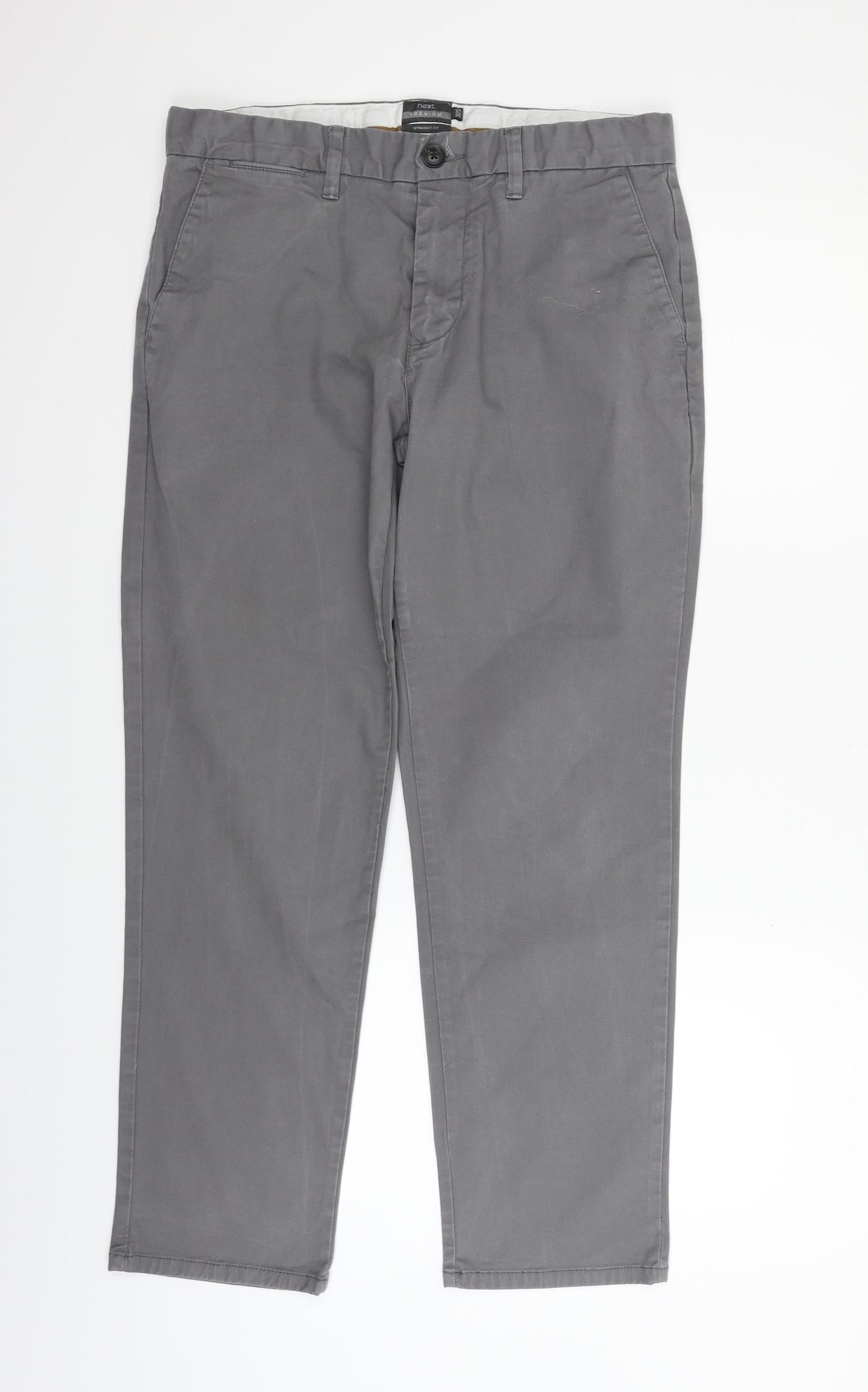 Marks and Spencer Mens Grey   Trousers  Size 32 in L28 in