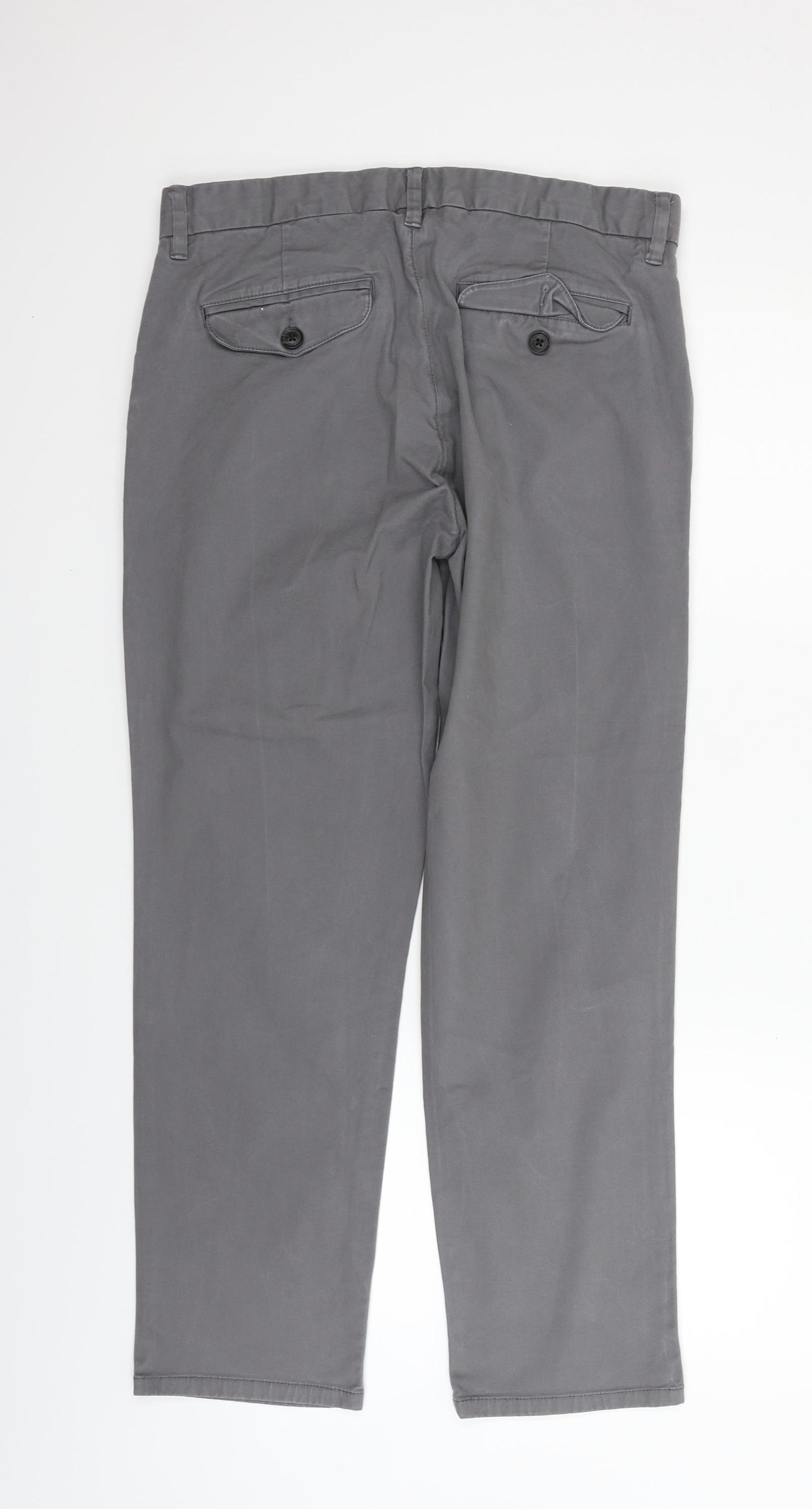 Marks and Spencer Mens Grey   Trousers  Size 32 in L28 in